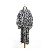 100% Polyester Coral Fleece Print Custom Bathrobe For Men