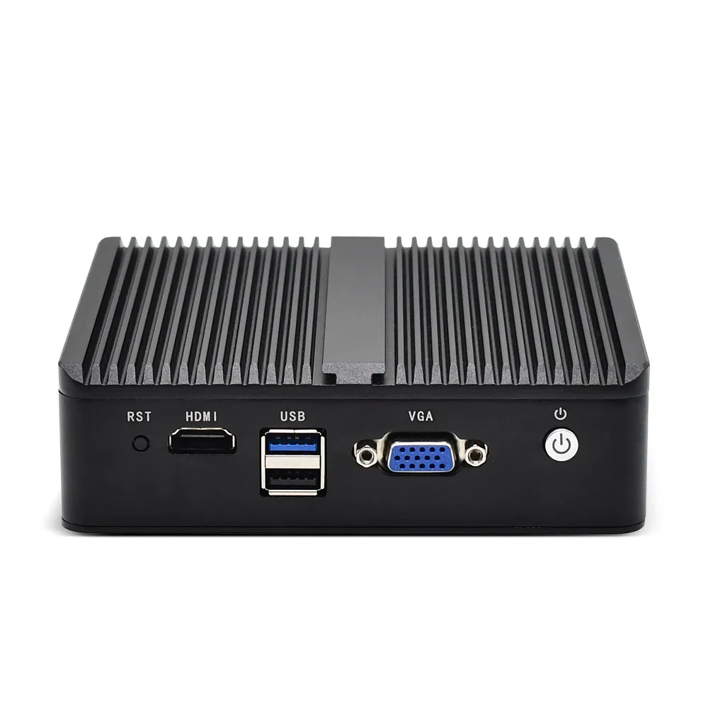 

Fanless Mini PC Opensense Router 4*Lan Cele ron J1900 Pen tium-N3540 2*USB HD VGA Pfsense Switch VPN Firewall NUC Mini Desktop