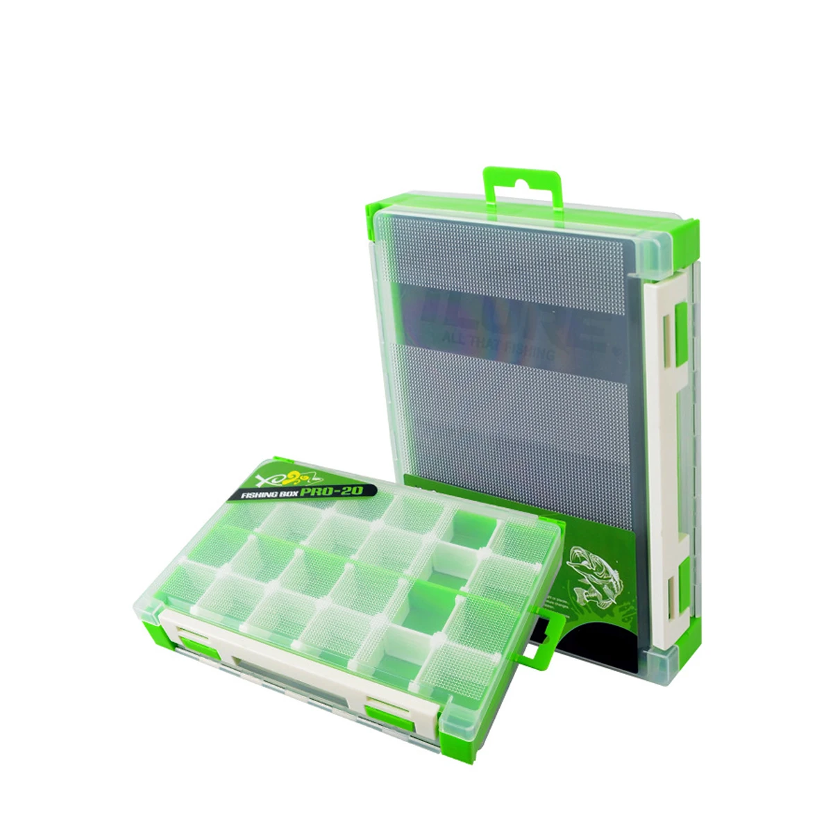 

Factory Directly Sales Waterproof Portable PP Plastic Fishing Plastic Box Fishing Accessories Set Box