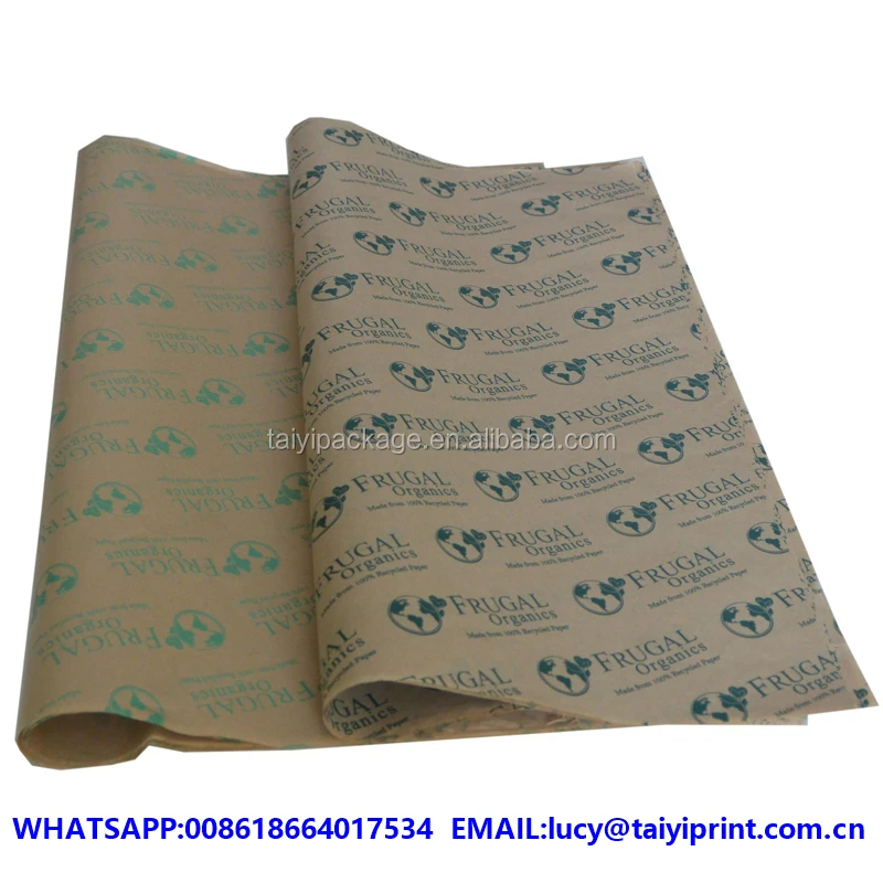 printed wax tissue paper for flowers
