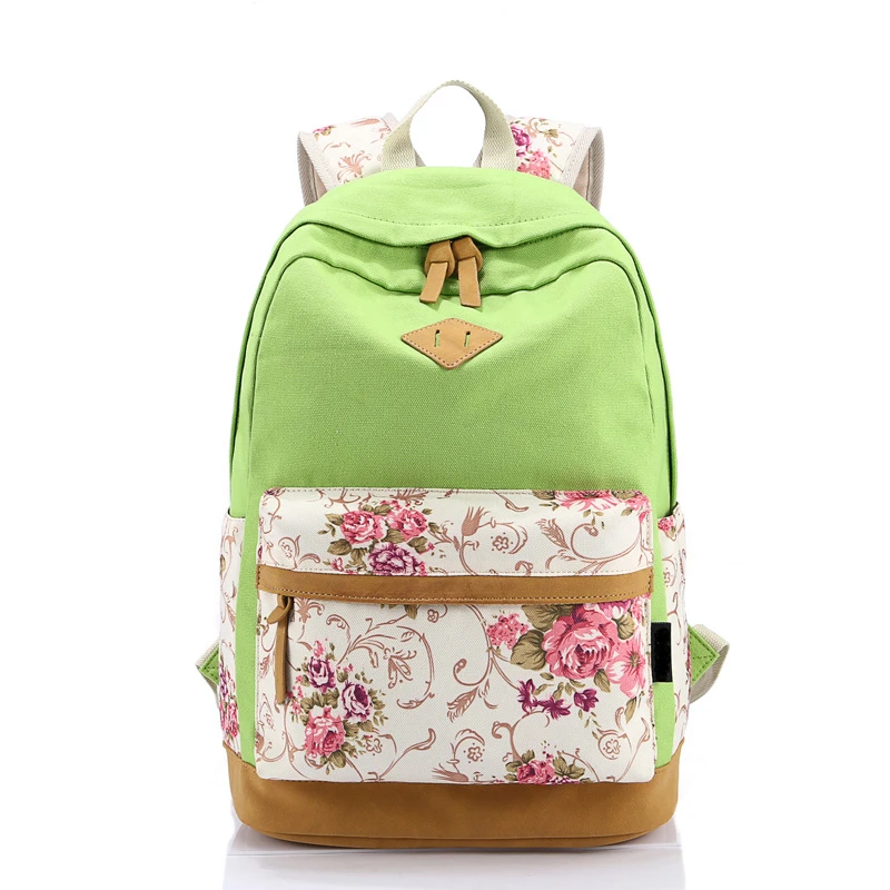 

Supplier Cheap Teenage School Canvas Backpack Bag Wholesale China with Soft Canvas Material, Customized