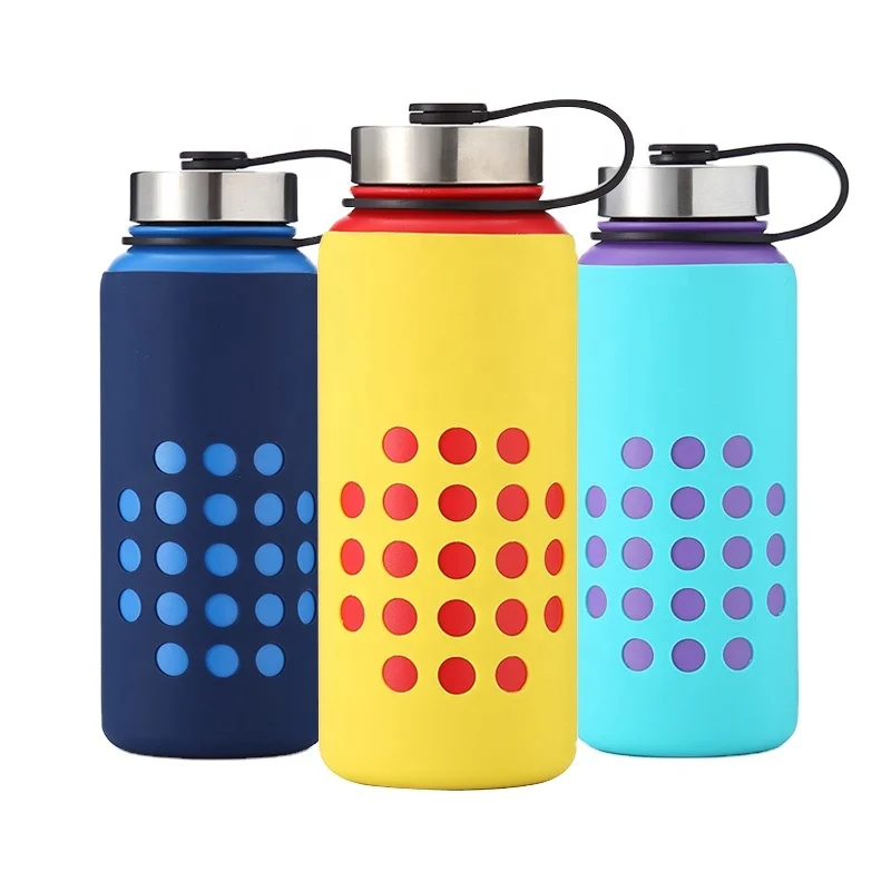 

18/8 Stainless Steel Stock Wide Mouth Water Drinking Bottles Water Bottle Sports, Customized color