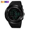 SKMEI 1403 Sport Men Digital Wristwatches Countdown Compass Pedometer Metronome Clock 50M Waterproof Watches