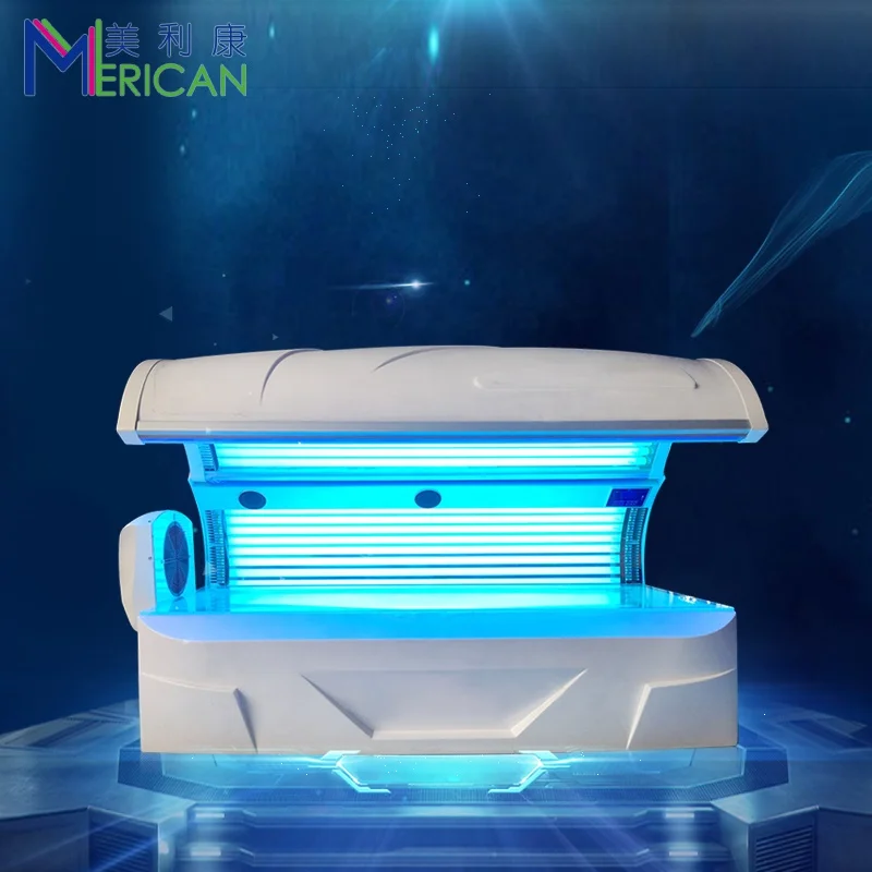 

Vyper 360 High Pressure tanning bed 40/42 Lamps, White/red/orange