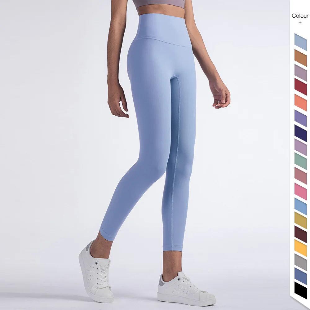 

Lulu Yoga Buttery Soft Pocket Leggings No Front Seam Super High Waist Compression Gym Tights