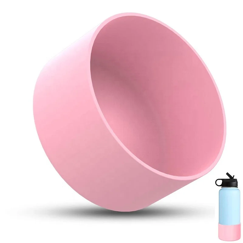 

wholesale anti-slip silicone bottle boot sleeve for water Bottle