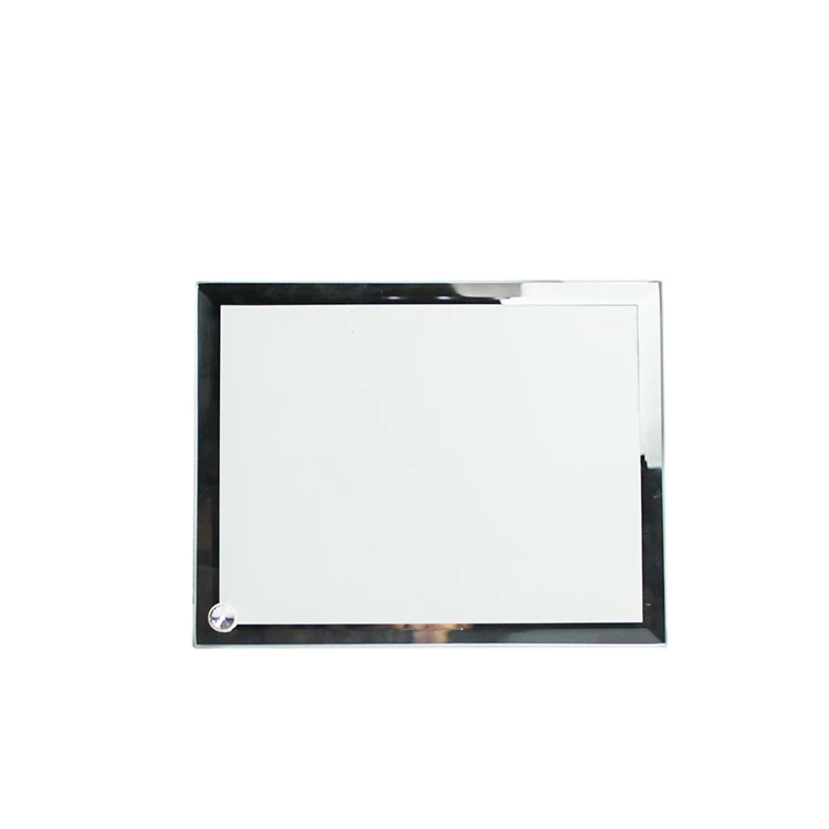 Best selling custom glass double sided glass picture frame square photo frame wholesale photo frame