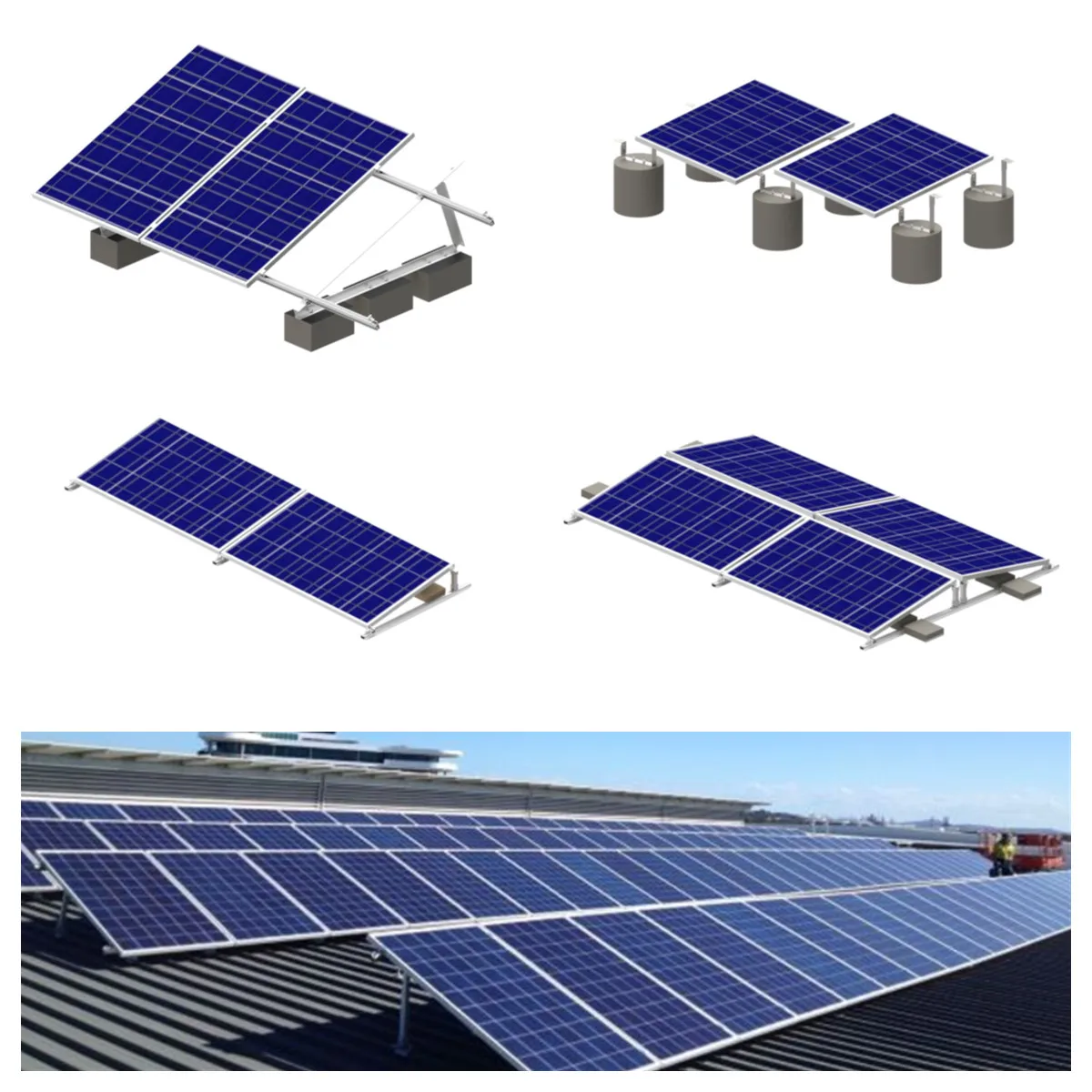 Flat Roof Mount Series