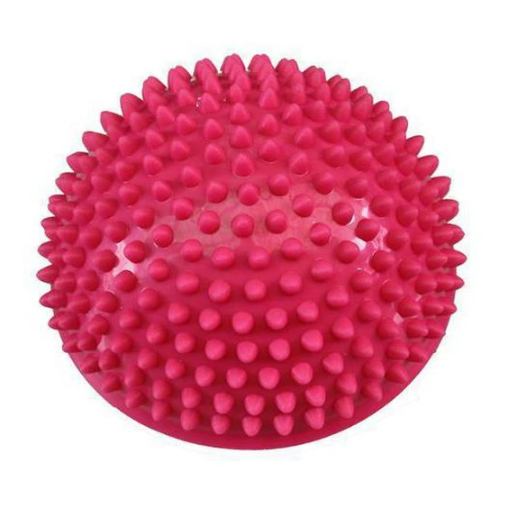 Spiky Yoga Half Ball Foot Massage Balls 16cm Pvc Hedgehog Hemisphere Physical Pilates Fitness