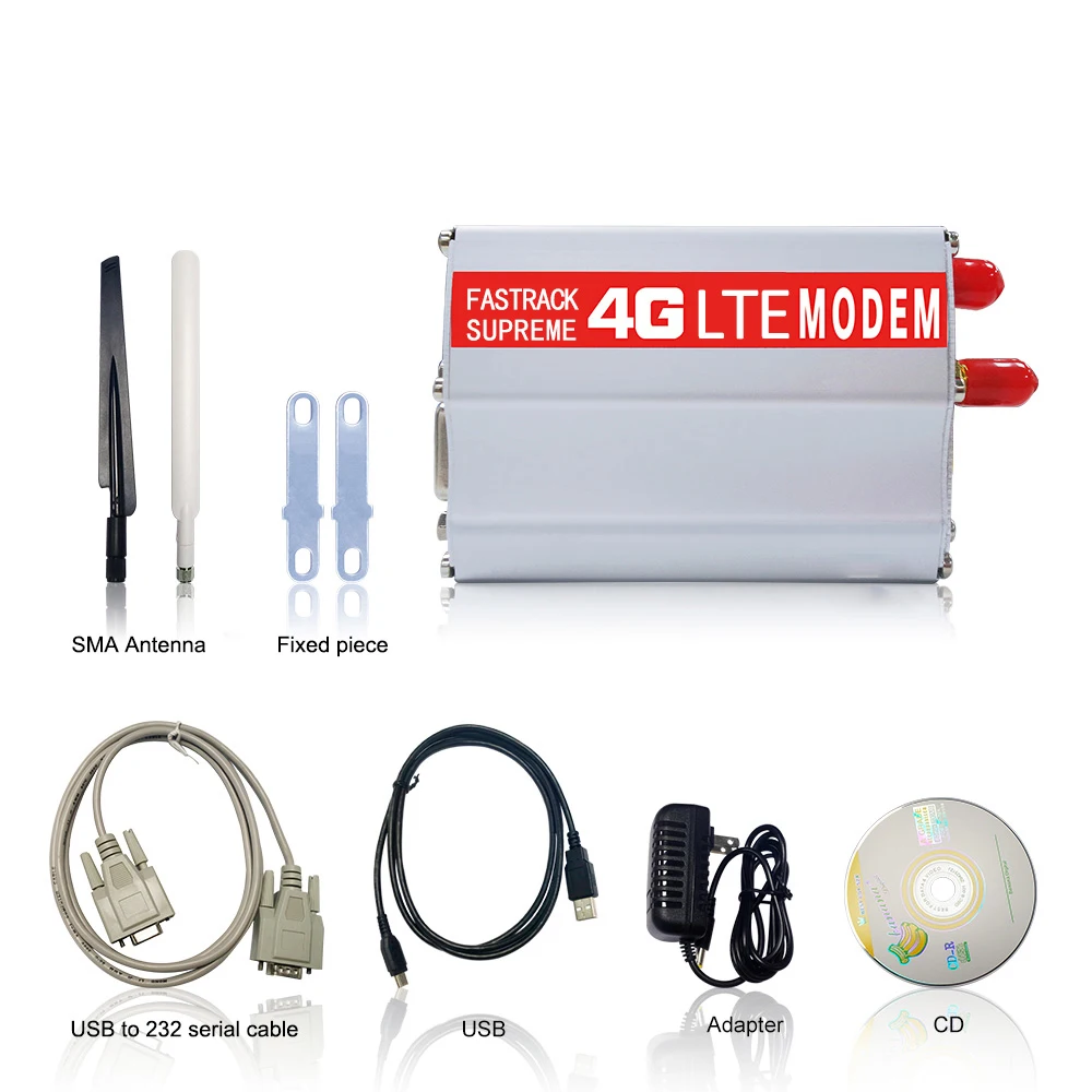 TCP IP Wireless RS232  &amp; mini USB interface wireless 4g lte m2m modem for remote meter reading use in Industry
