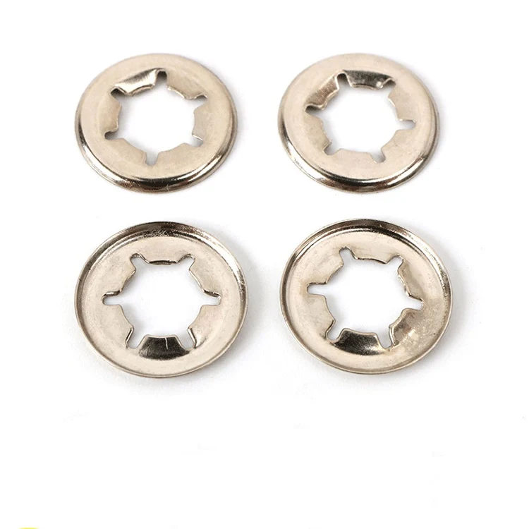 304 Stainless Steel Internal Tooth Starlock Star Lock Push On Washer