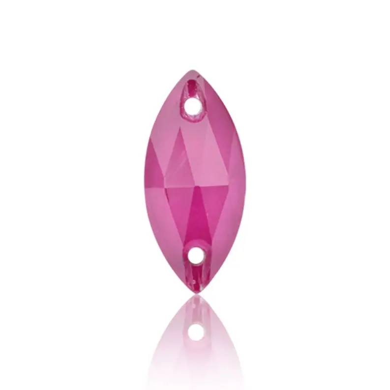

MK Series Flat Back Navette Sew on Stone for Clothing Decoration, As the picture shows
