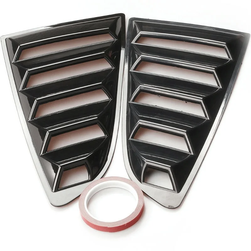 

Louvered car body trim vents