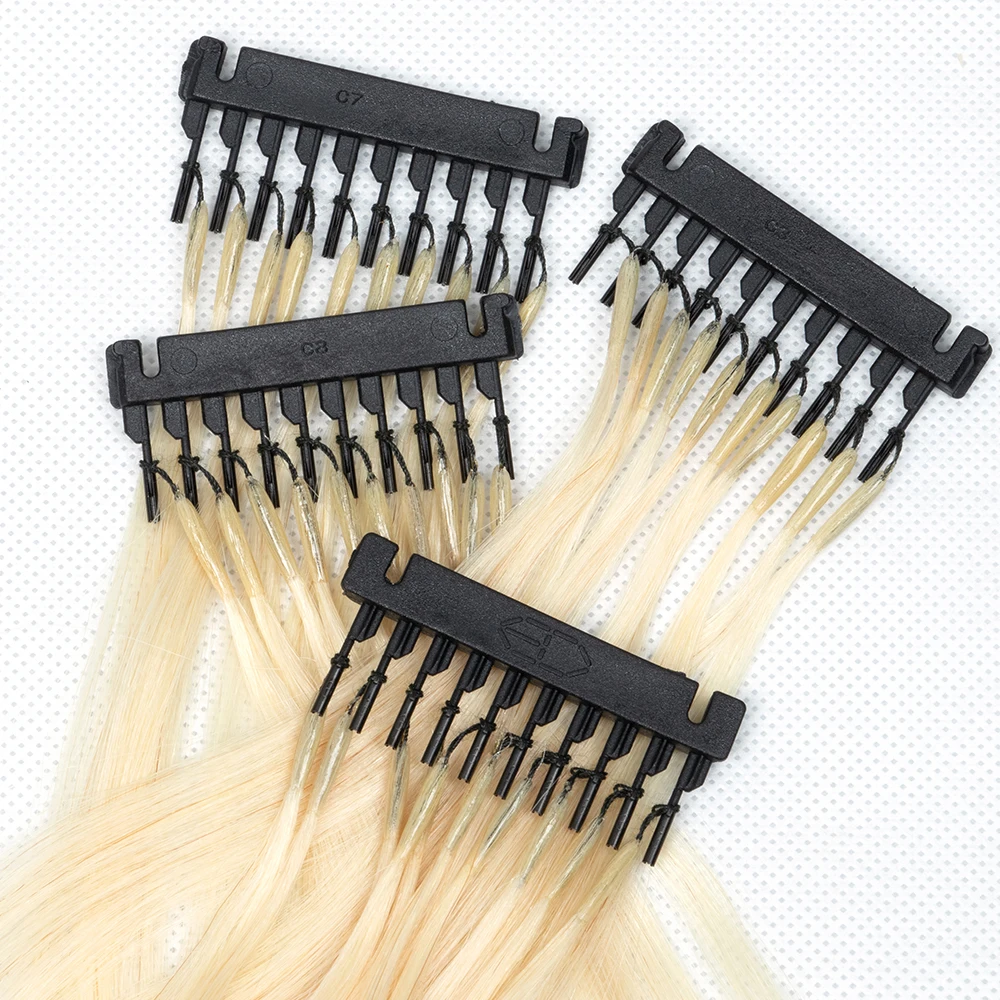 

The Best Price 6D 1St 2Nd Generation Machine Double Drawn Virgin Human Hair Bonding Connector Equipment Tools 6D Hair Extension, Blakc,brown and blonde