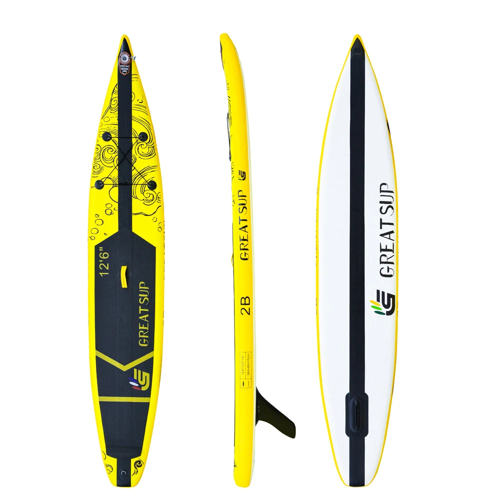 

Race board High-end inflatable surfing lightweight stand up Paddle Board, Customized color