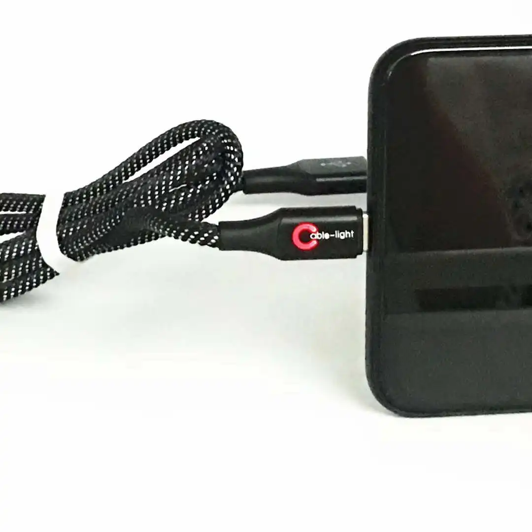 led data and charge cable