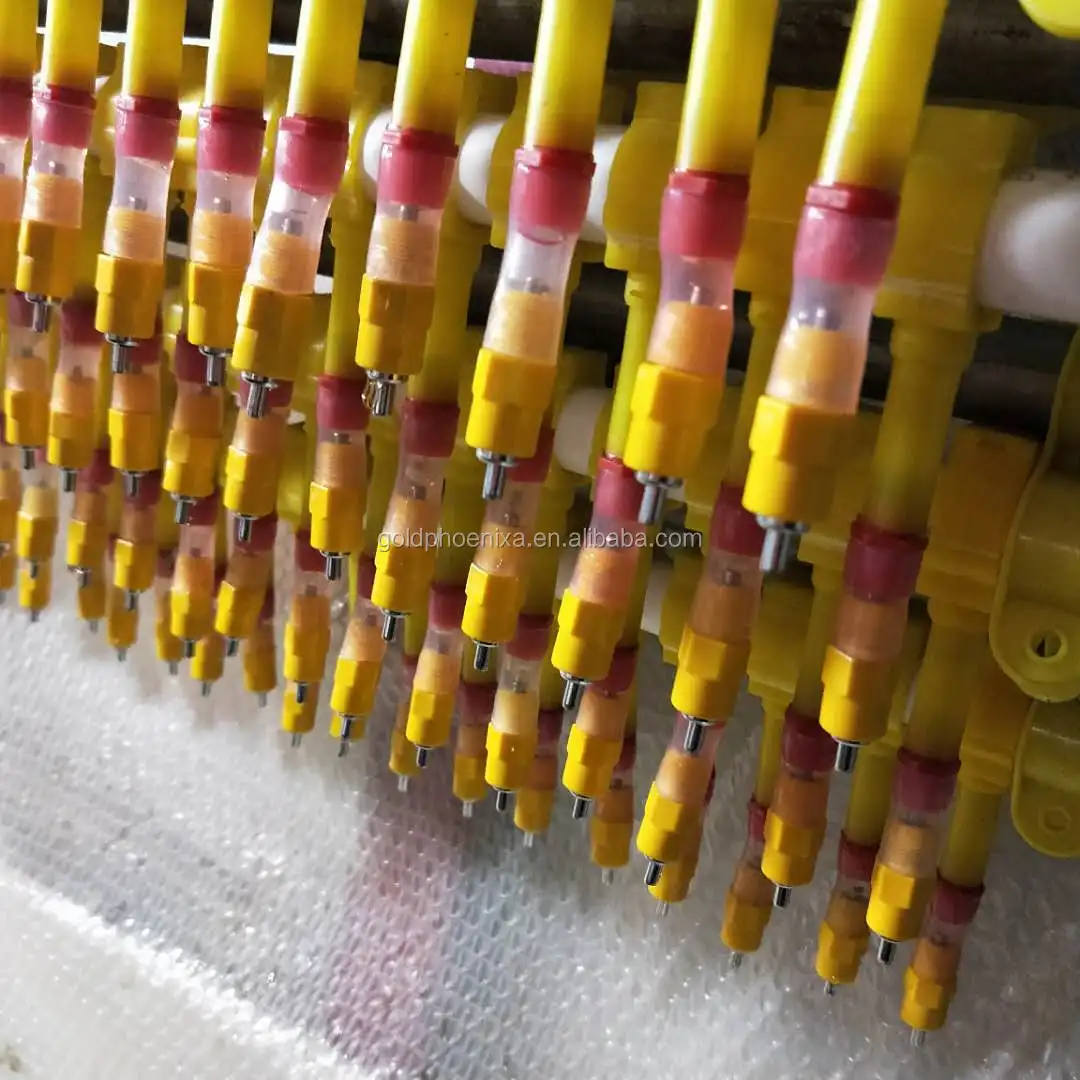 New Type Poultry Feeder Pan Automatic Broiler Pan Feeding Line System Equipment