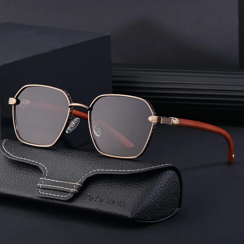 Classic fashion women men fashion metal full frame vintage shades customize logo sunglasses