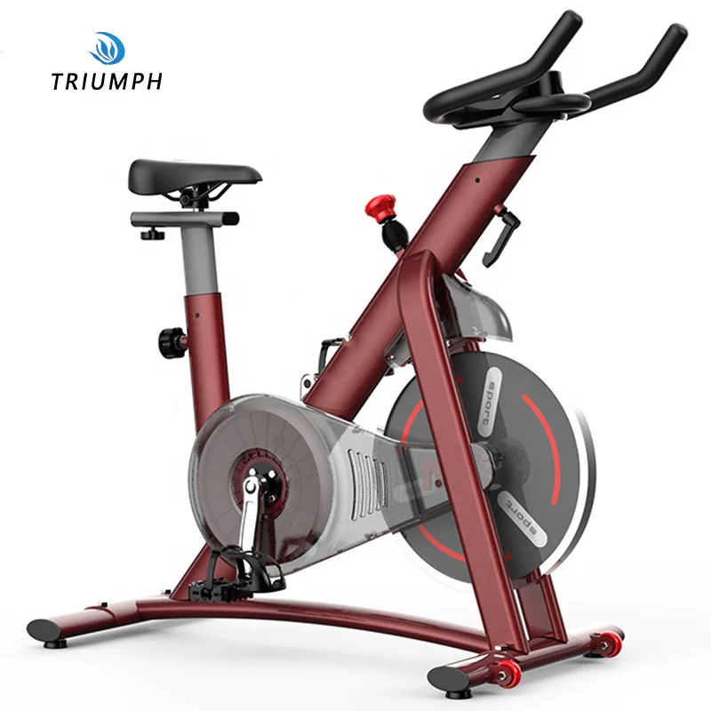 

2021 hot sale professional cycle safety balance exercise fitness ab lose weight machine fly wheel magnetic spin bike with stee, Red/gray