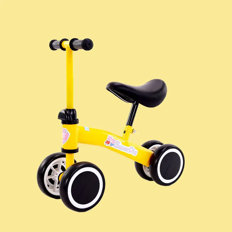 

Four rounds children balance bike mini baby balance Bicycles balance car without pedals