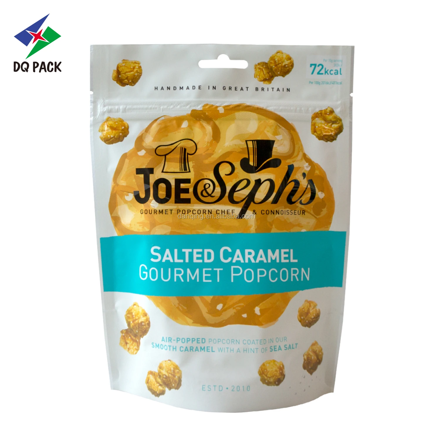 Chaoan Printing Snack Sachet Cheese Crisps Popcorn Pouch with Zipper Food Packaging Bag