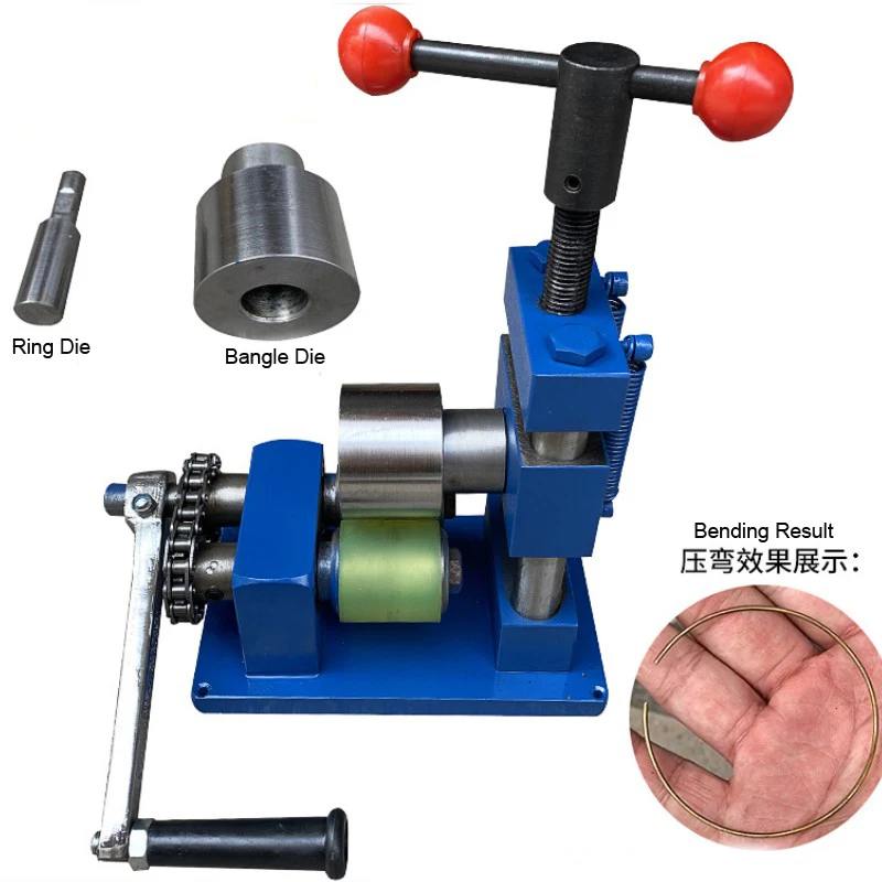 

Manufacturer Jewelry making Tools for Bracelet Forming Bangle Ring Bending Machine