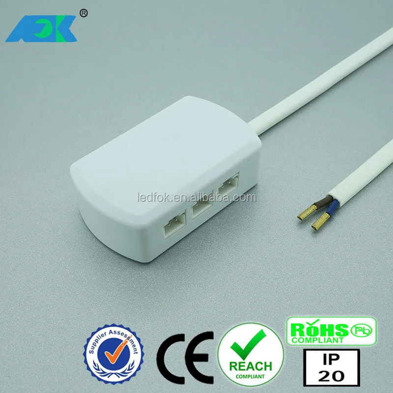 L804-6 Mini AMP 6-way distributor for LED lamps - furniture lights - transformers - sets.jpg