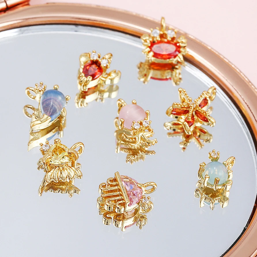 

Cute Pendants & Charms Designer Charms For DIY Bracelet Dolphin Hippocampus Jellyfish Turtle Sea Animal INS Colorful Accessories