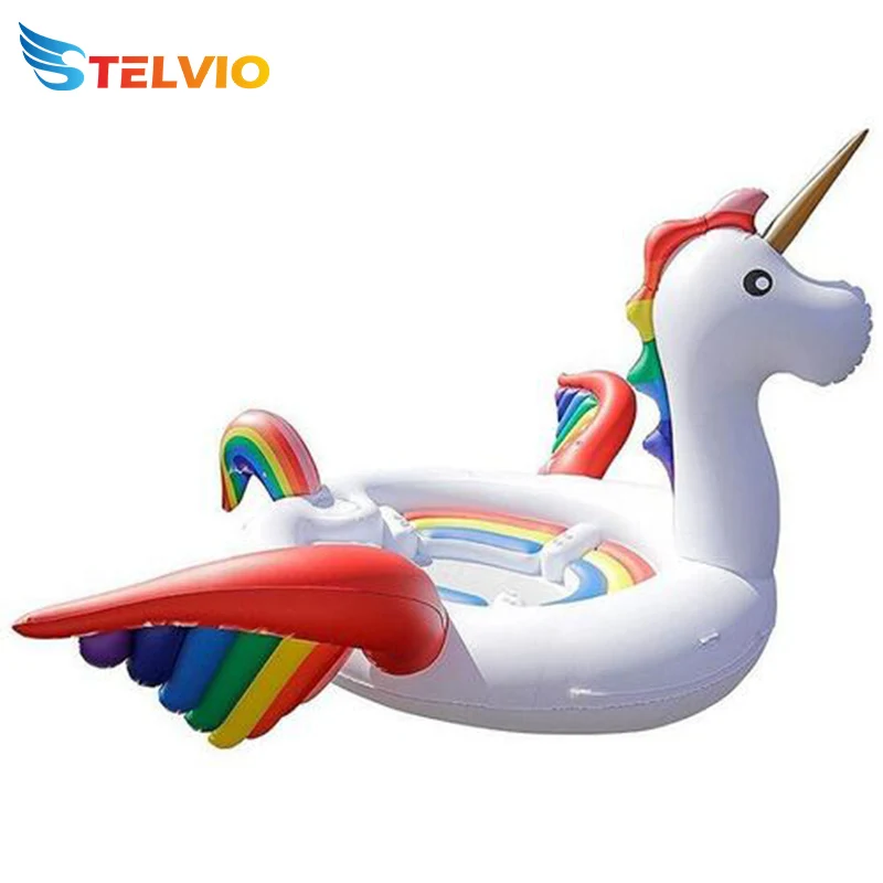 

Guangzhou RTS outdoor Big water toy unicorn pool float inflatable for party, As the picture