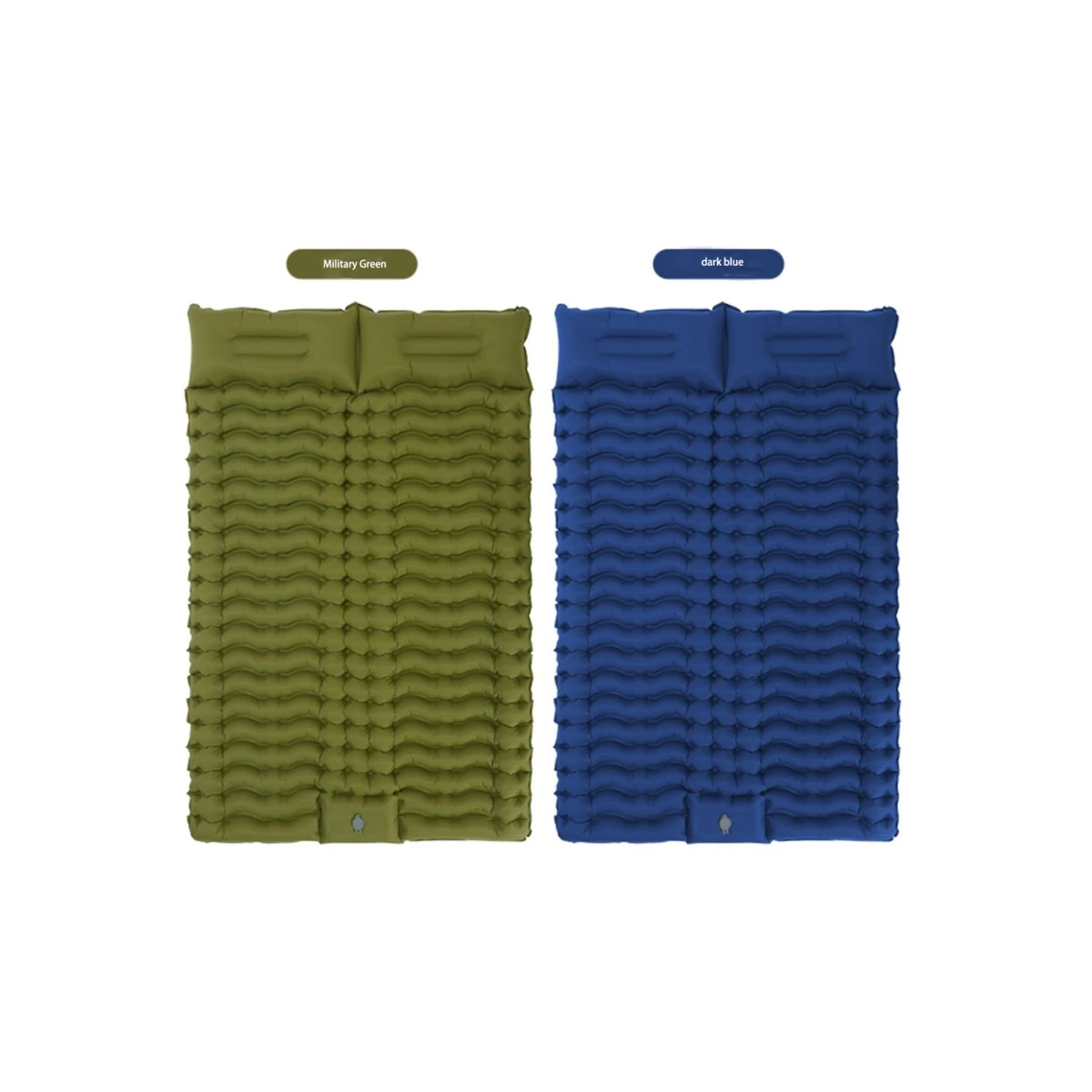 Factory Custom Camping Mat Inflatable air Mattress Sleeping Pad Foot Automatic Folding Portable Sleeping Mat