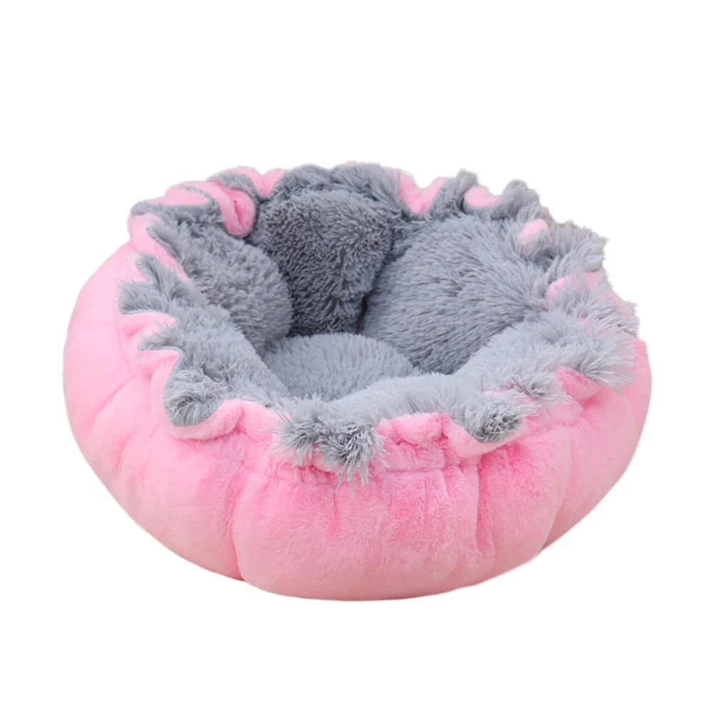 

Soft Warm Sleeping Sofa For Large Dog Long Plush Large Calming Plush Pillow Foam Pet Dog Cat Bed Mat, Customized color
