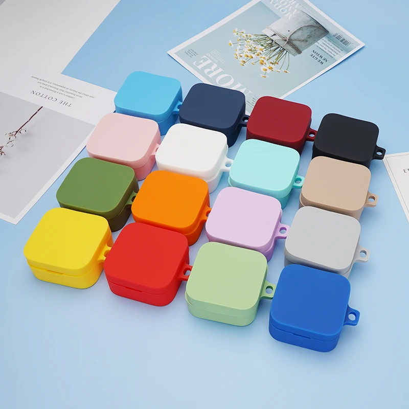 

Protective silicone cover for xiaomi mi air 2 se case, Silicone protective case for xiaomi air 2 se headset, Multi colors