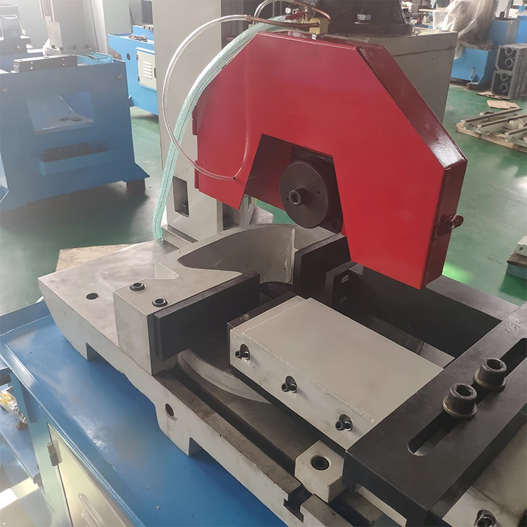 
DY355NC semi-automatic steel tube cold saws cutting machine 