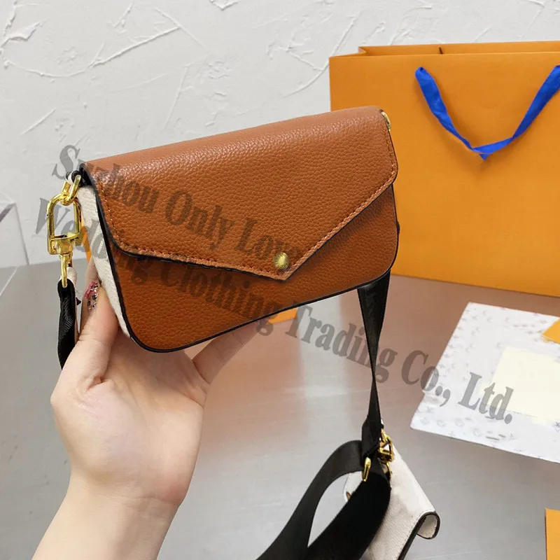 

Free Shipping Brown Genuine Leather Square Mini Shoulder Bags Flap Card key Bag Set Women One Side Bag Lady Handbags