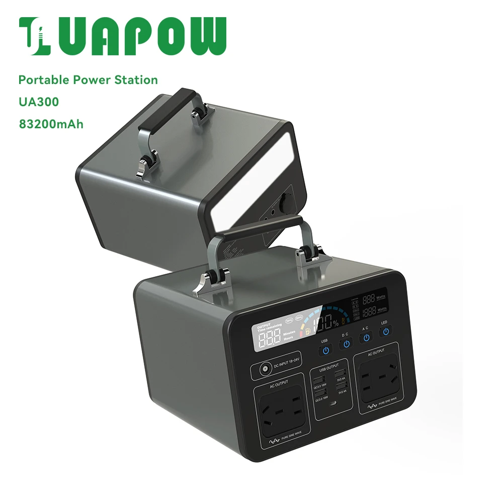 

solar generator 110v 220v solar power station rechargeable lithium battery 500W 600W power bank outdoor