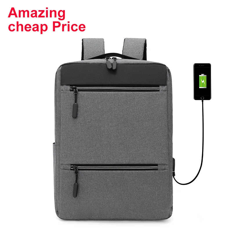 

Custom cheap school laptop bag backpack oxford travel woman laptop usb backpack, Purple/gray/black/blue/red