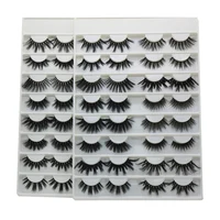 

16 Pairs False Lashes Eyelash Book 3D Eyelashes 25mm Lashes mixed 20mm Lashes 3D Mink Hair 16 pairs Eyelashes