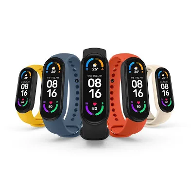 

Xiaomi Mi Band 6 Smart Bracelet AMOLED Miband 6 Heart Rate Waterproof Smart Band