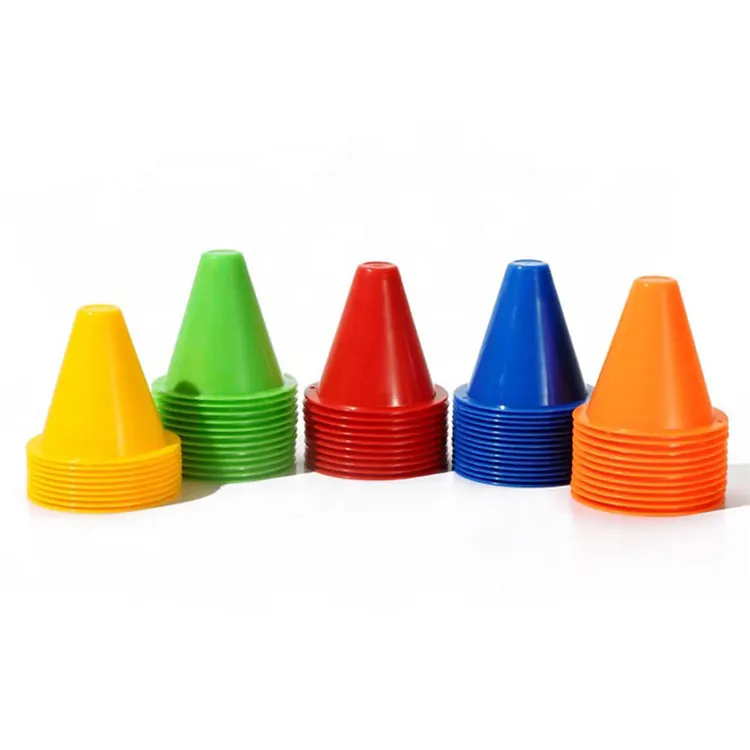 

Skating training Equipment Space Marker Cones Slalom Roller skate pile cup, Red, green, orange, yellow, blue