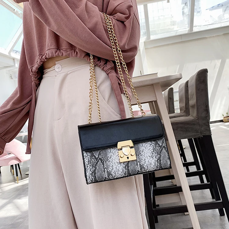 

Fashion Trending Hand Bags Ladies Designer Chain 2021 Shoulder Bags black Handbags For Women