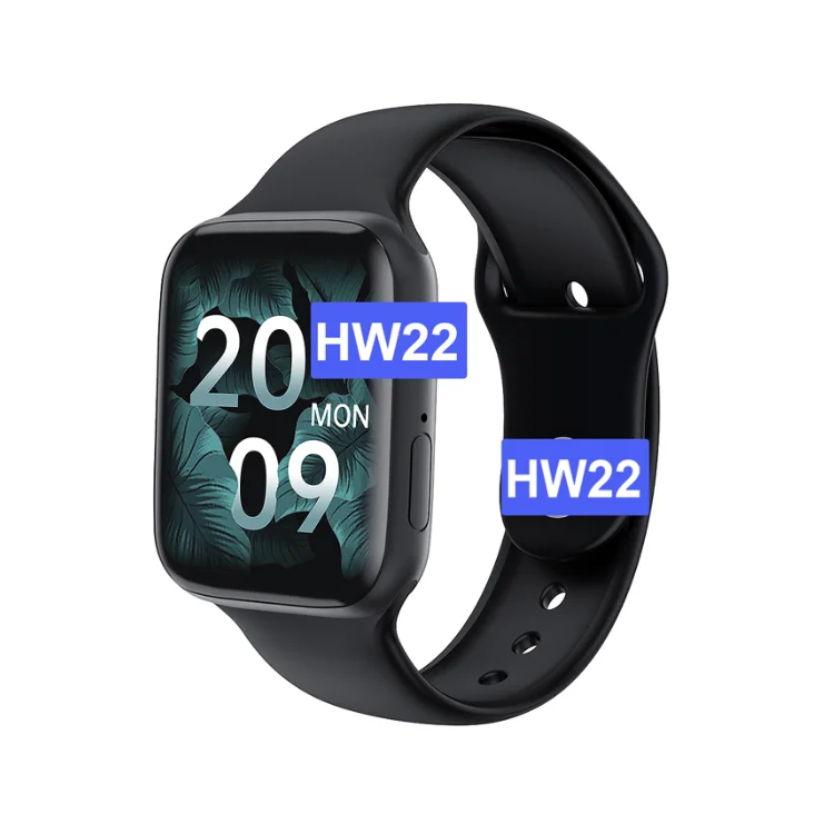 

2021 HW16 HW12 negro smart bracelet 44mm split screen password BT call series 6 1.75 reloj sports HW22Pro iwo hw22 smart watch