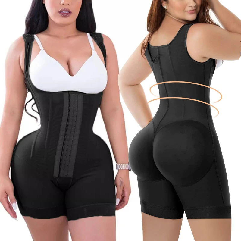 

After Surgery Women Plus Size Shapewear Post Lipo Op Bbl Butt Lifter Fajas Colombianas Reloj de Arena Moldeadoras Pre Opratorias