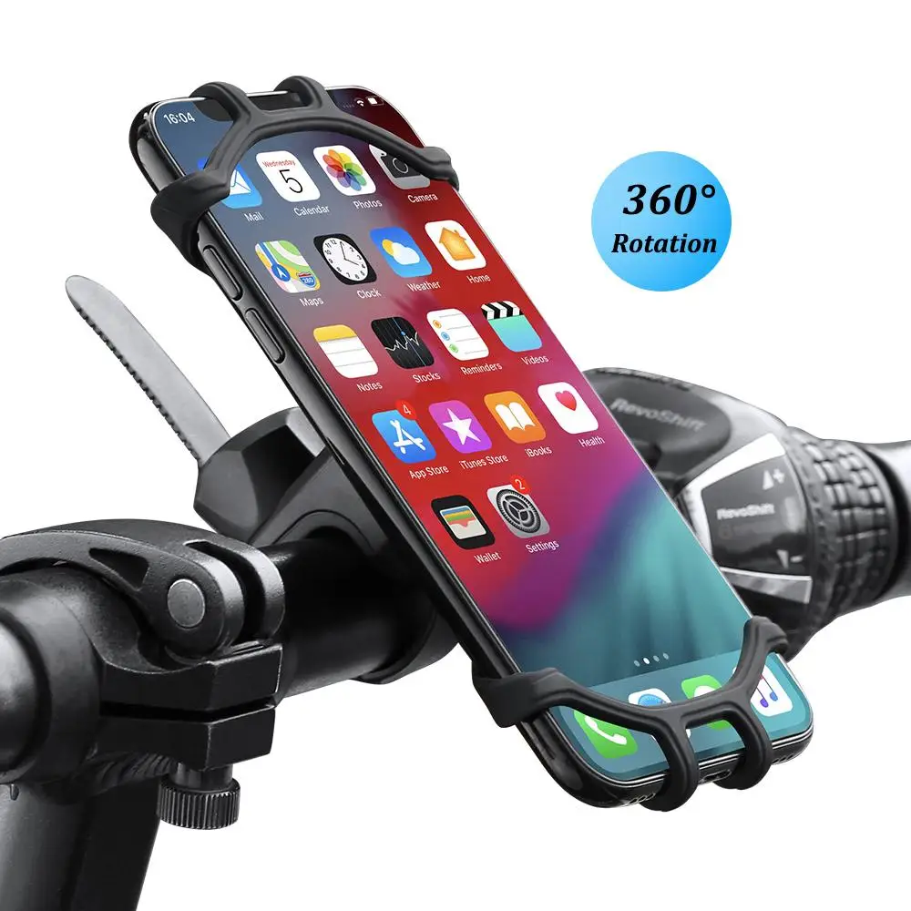

DHL Free Shipping 1 Sample OK Waterproof 360 Rotation Bike Smart Phone Holder For iPhone Bicycle Phone Mount For Cell Phone