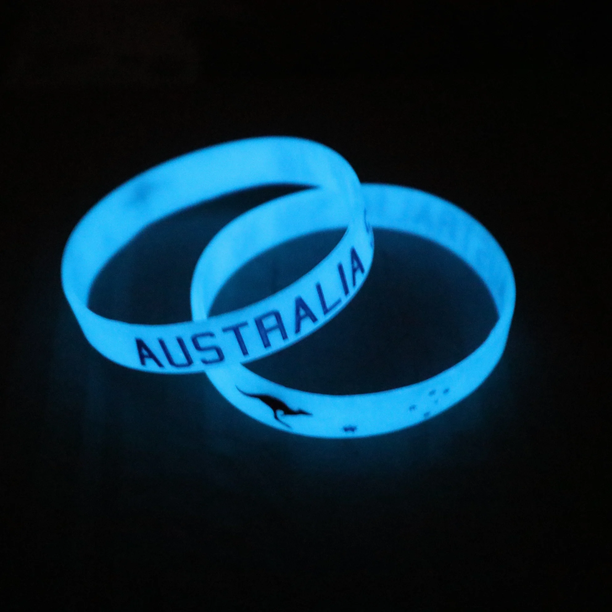 

Factory Affordable Price Buy Luminous Bracelet Silicon Halloween Gifts Glow In Dark Rubber Wristband