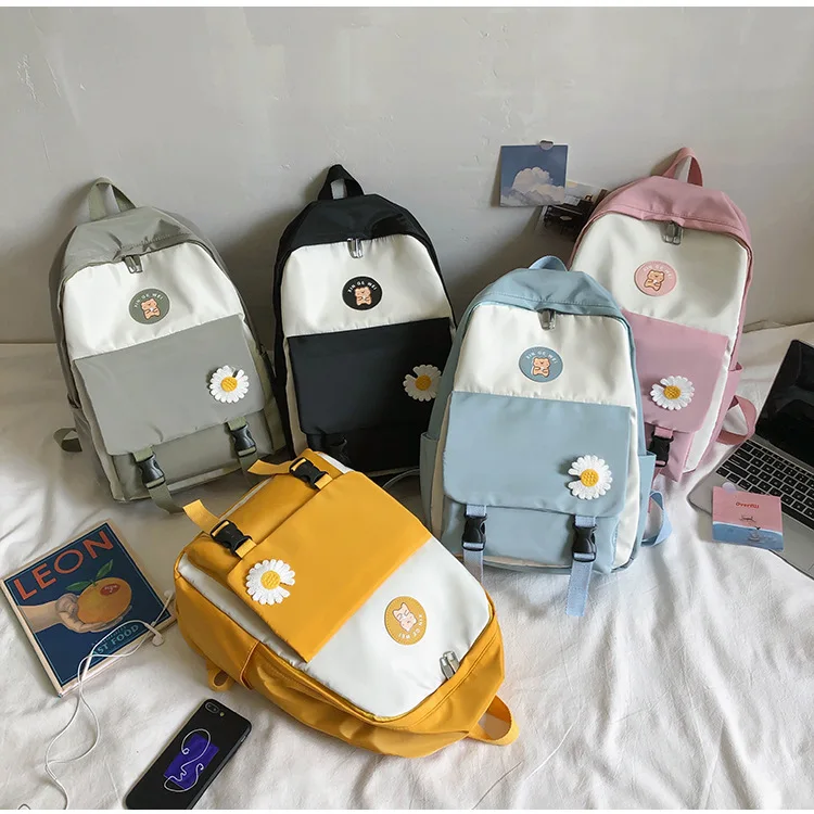 

Factory Wholesale Custom Mochilas De Mujeres Waterproof laptop school Backpacks For girl 2021 Newest, Customized color