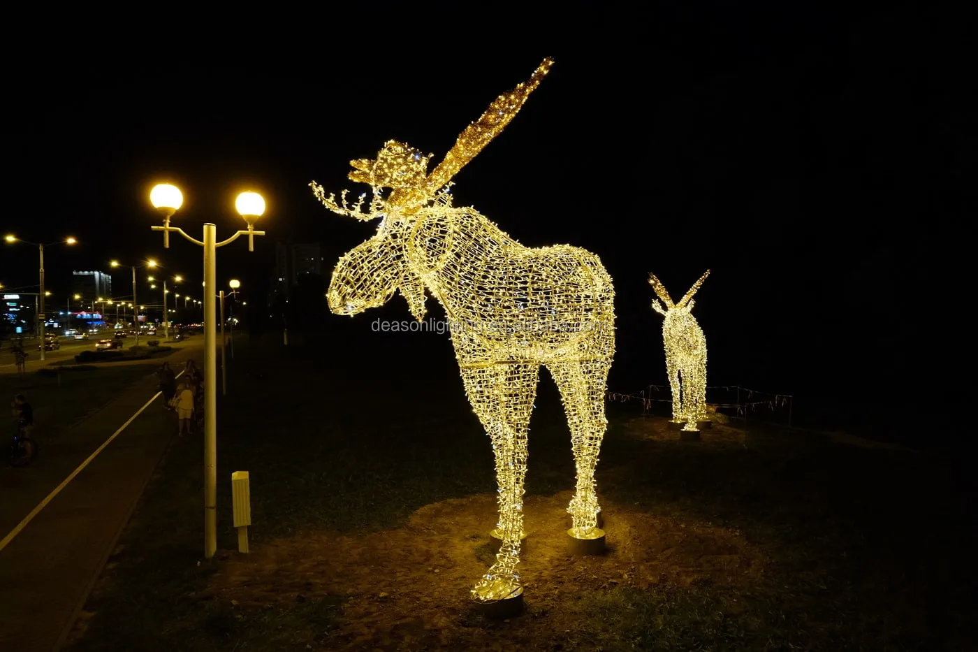 Lighted Christmas Moose Buy Christmas Moose Decorations,Led Lighting