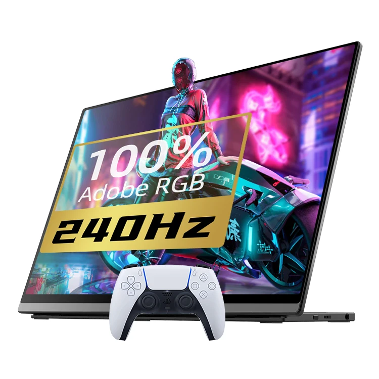 

17.3 inch portable computer gaming monitor 240hz with hd+mi and usb c port for computer