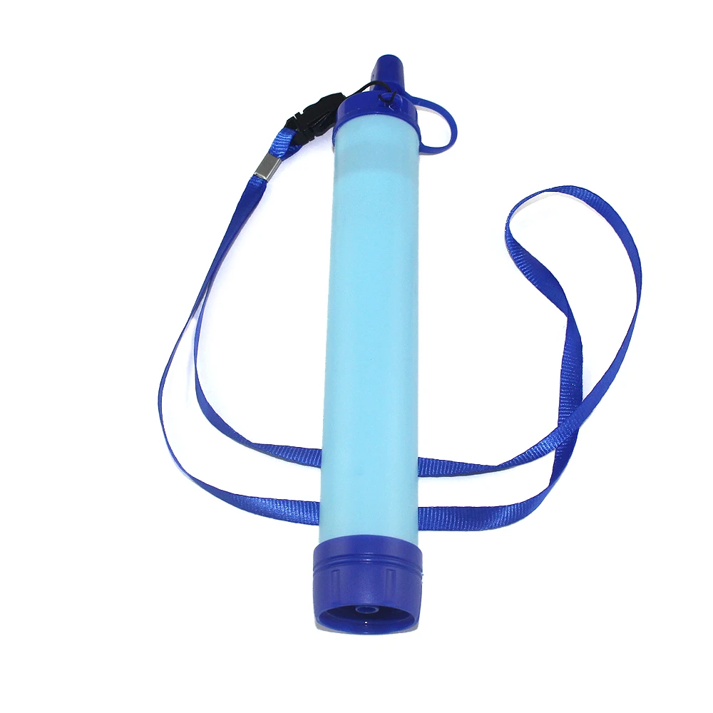 

Outdoor Camping Hiking Equipment Filtration Straw Tube, Portable Survival Gear Personal Mini Water Filter Straw