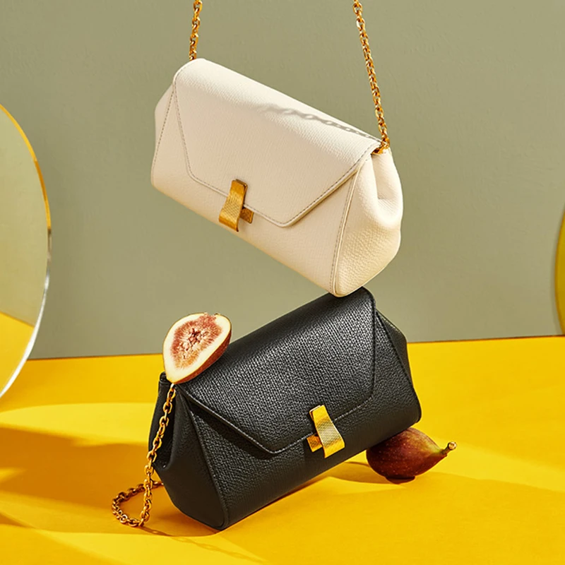 

Fashion Luxury Ladies Designer PU Leather Cross Body Bags Woman Shoulder Sling Purses Bags, Black , beige