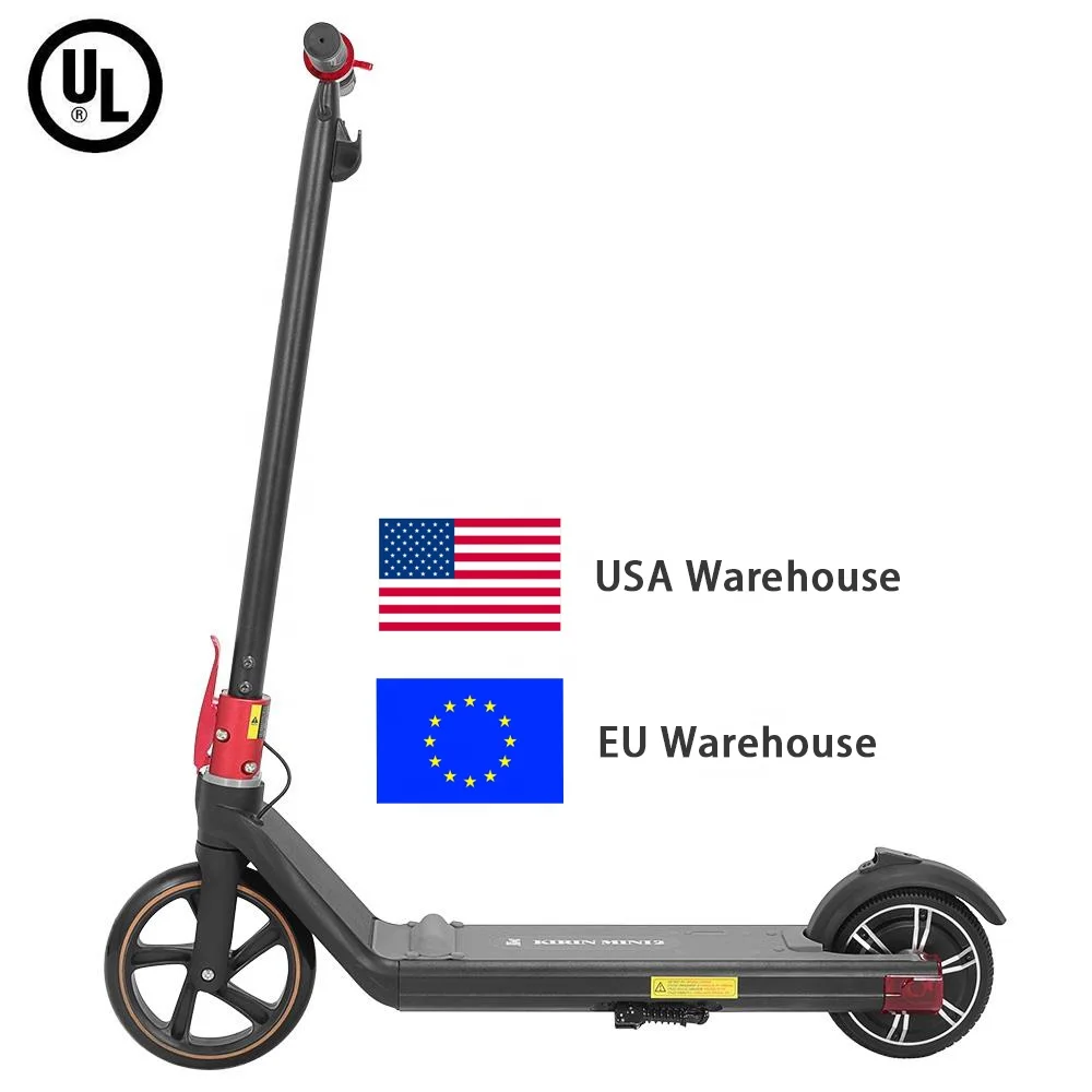 

Free Shipping USA Warehouse Kid Electric Scooter for Teens 12 Years and Up Foot Accelerator 10 Miles Range Up to 10 Mph, 6.5''